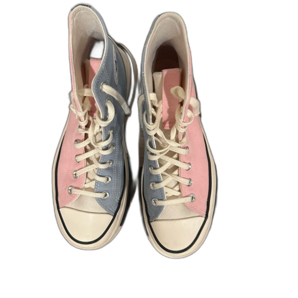 Converse run star legacy pink and blue platform sneakers. 10. - Picture 5 of 6